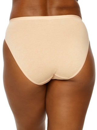 Organic Cotton Stretch Hi Cut Panty 5-Pack