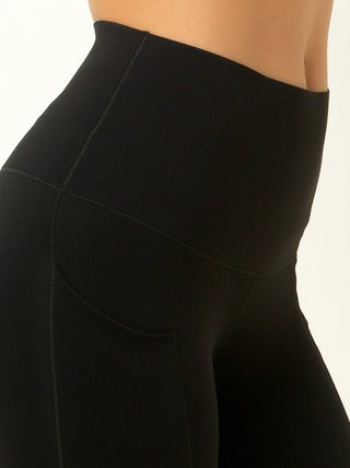 Single Stitch Performance High Waisted Pocket 7/8 Legging