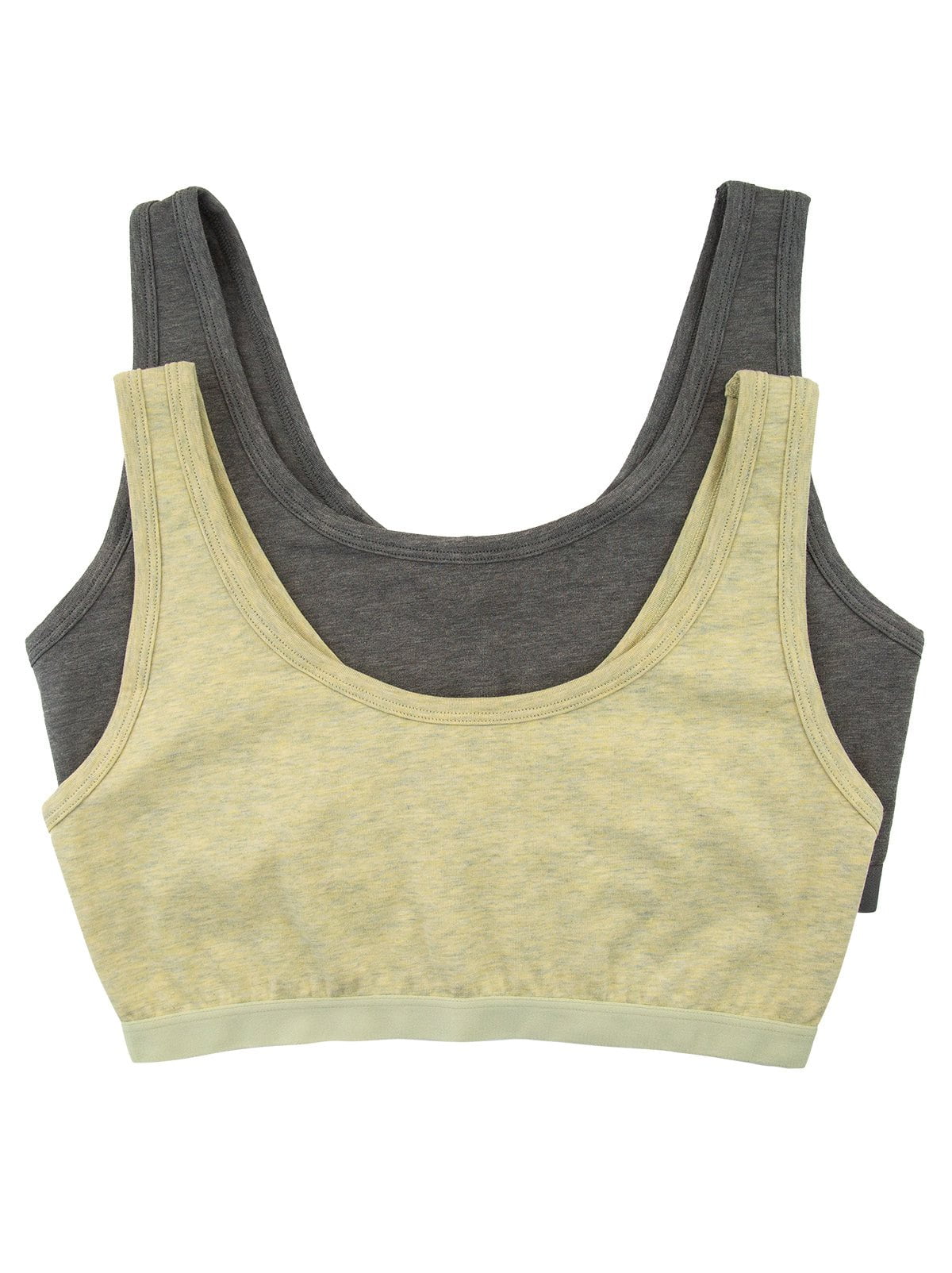 Organic Cotton Stretch Bralette 2-Pack