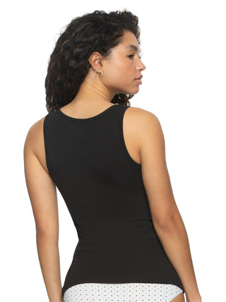 Cotton Modal Stretch Layering Tank Top 2-Pack