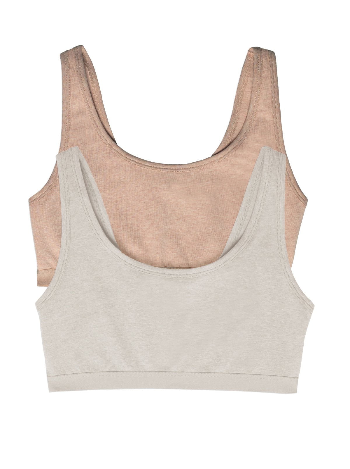 Organic Cotton Stretch Bralette 2-Pack