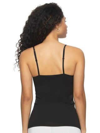 So Smooth Modal Cami Top w/ Built In Shelf Bra 2-Pack