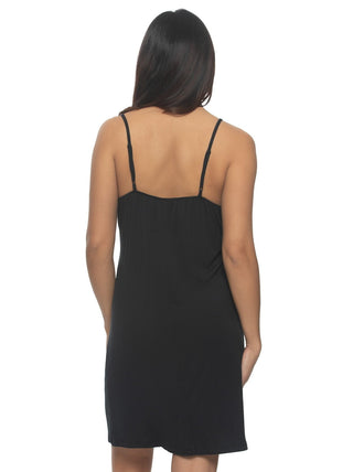 Elysees Rich Satin Chemise Slip Dress