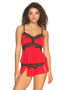 Myrna Modal & Lace Cami & Short Set