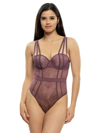 Jezebel by Felina Anika Lace Bodysuit