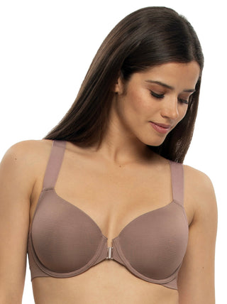 Utopia Front-Close Racerback T-Shirt Bra