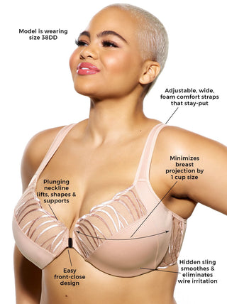 Angie Front Close Minimizer Bra 2-Pack