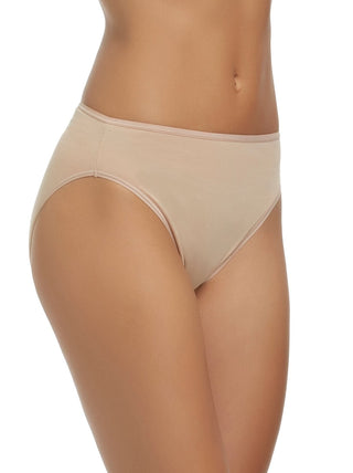 Cotton Modal Full Coverage Hi Cut 8-Pack