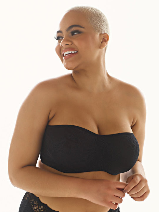 Delightful Seamless Unlined Lace Bandeau
