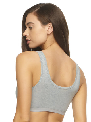 Organic Cotton Stretch Bralette 2-Pack