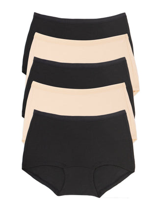 So Smooth Modal Midrise Boyshort 5-Pack