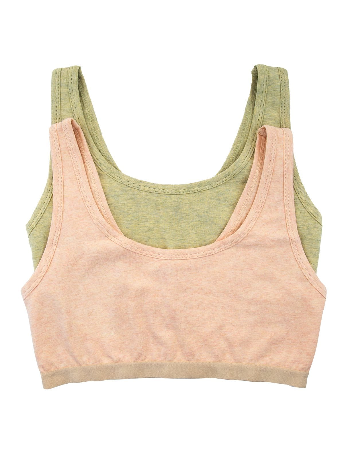 Organic Cotton Stretch Bralette 2-Pack
