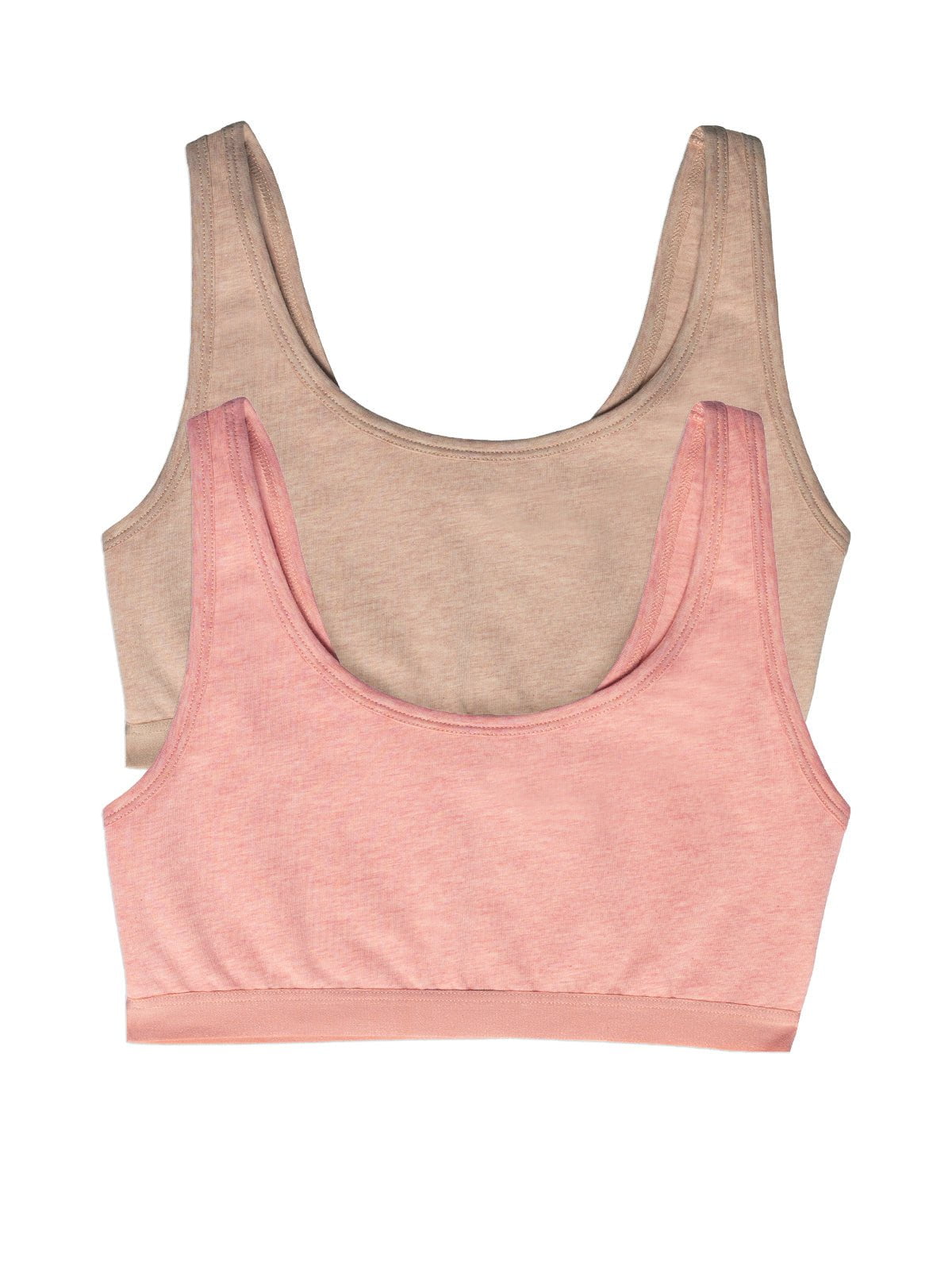Organic Cotton Stretch Bralette 2-Pack