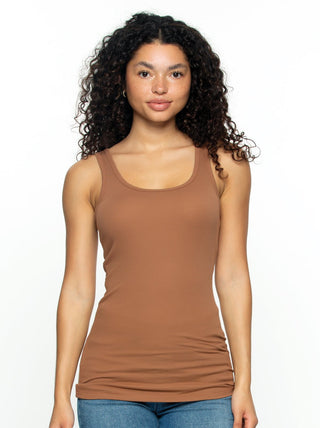 Cotton Stretch Ribbed Tank Top 3-Pack