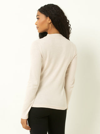 Single Stitch Long Sleeve Knit Top
