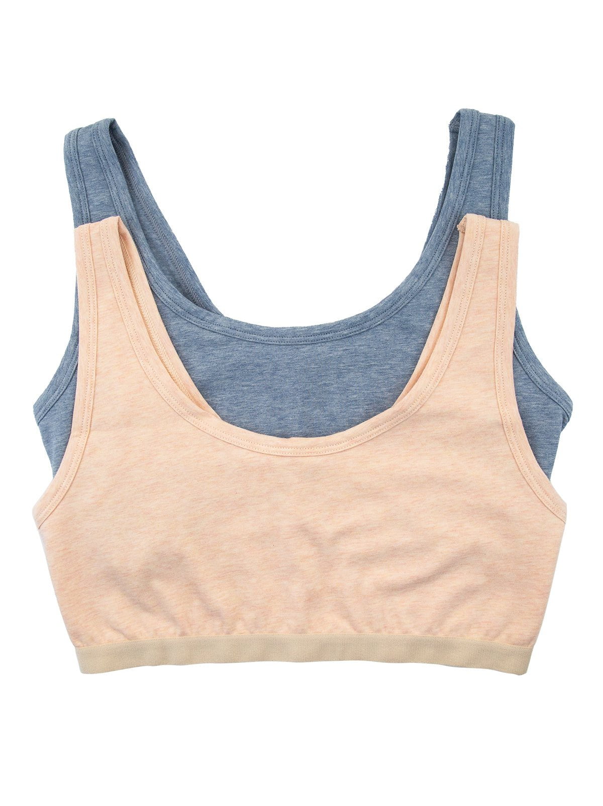Organic Cotton Stretch Bralette 2-Pack
