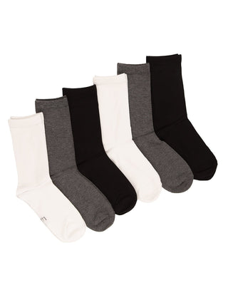 Everyday Crew Sock 6 Pack