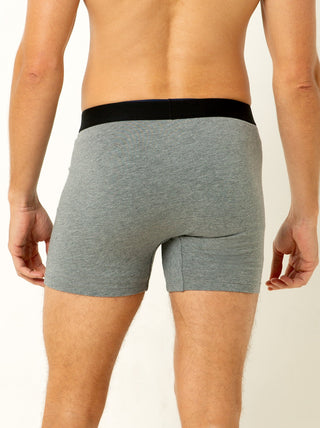 Single Stitch Cotton Modal Boxer Brief 4-Pack
