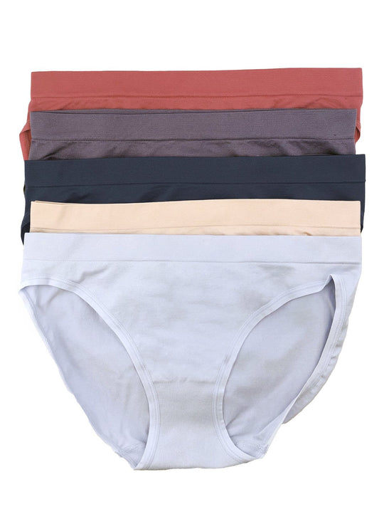 Super Soft Seamless Bikini 5-Pack