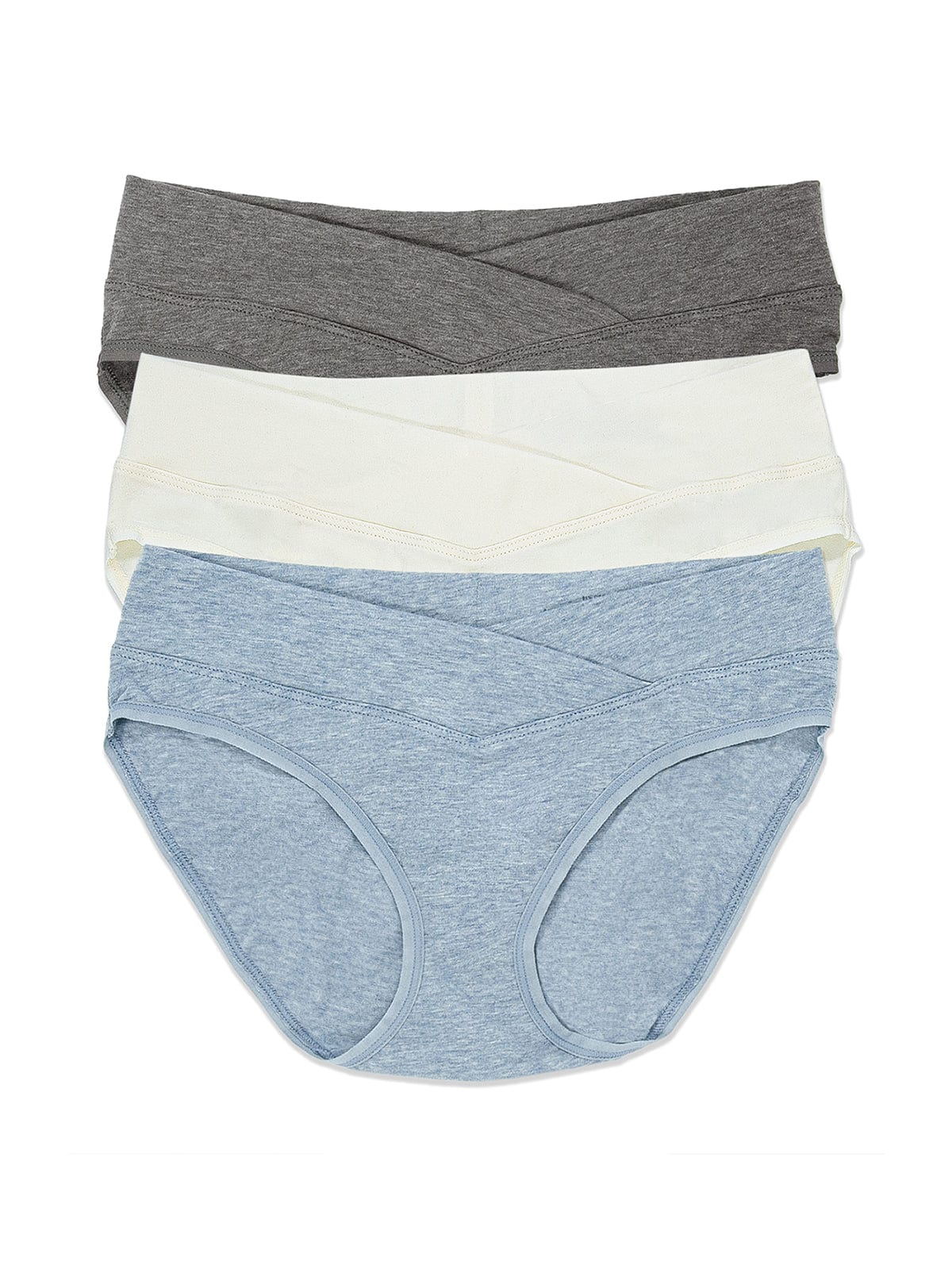 Organic Cotton Maternity Hipster Panty 3-Pack