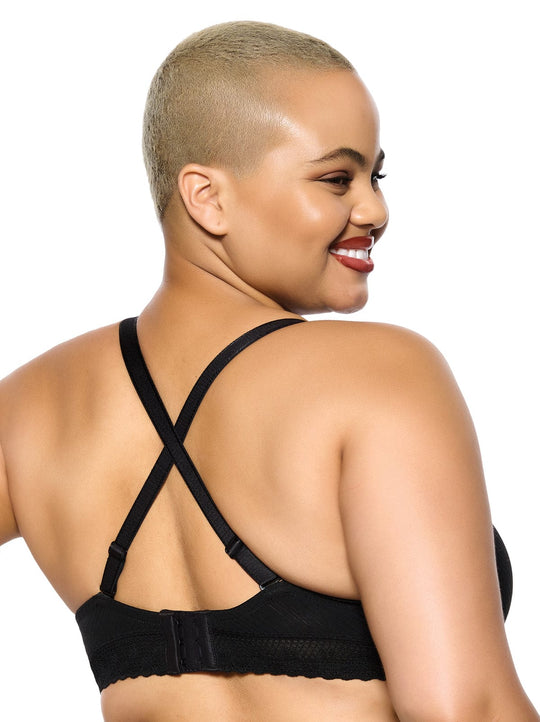 Aubrie Cushion Comfort Bra w/ Multi-way Straps
