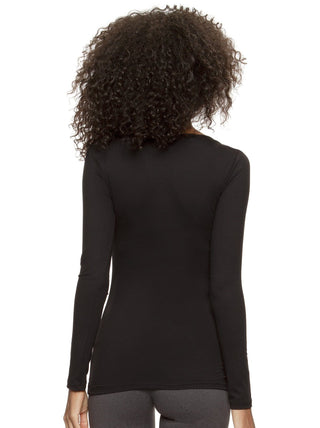 Velvety Soft Scoop Neck Longsleeve 2-Pack