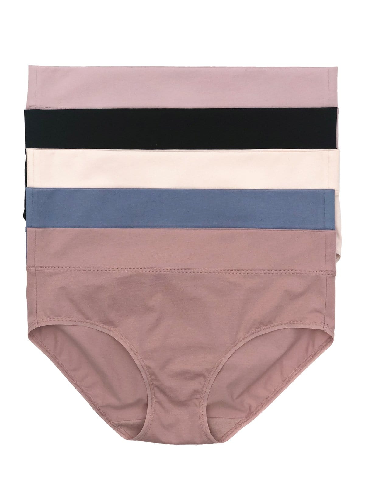 Felina Women's Pima Cotton Hipster Panty, 5-pack Underwear (dusk, Small) :  Target