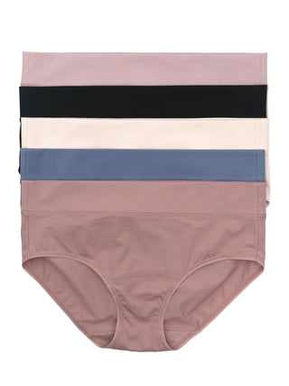 Pima cotton underwear hipster panty 5-pack	
