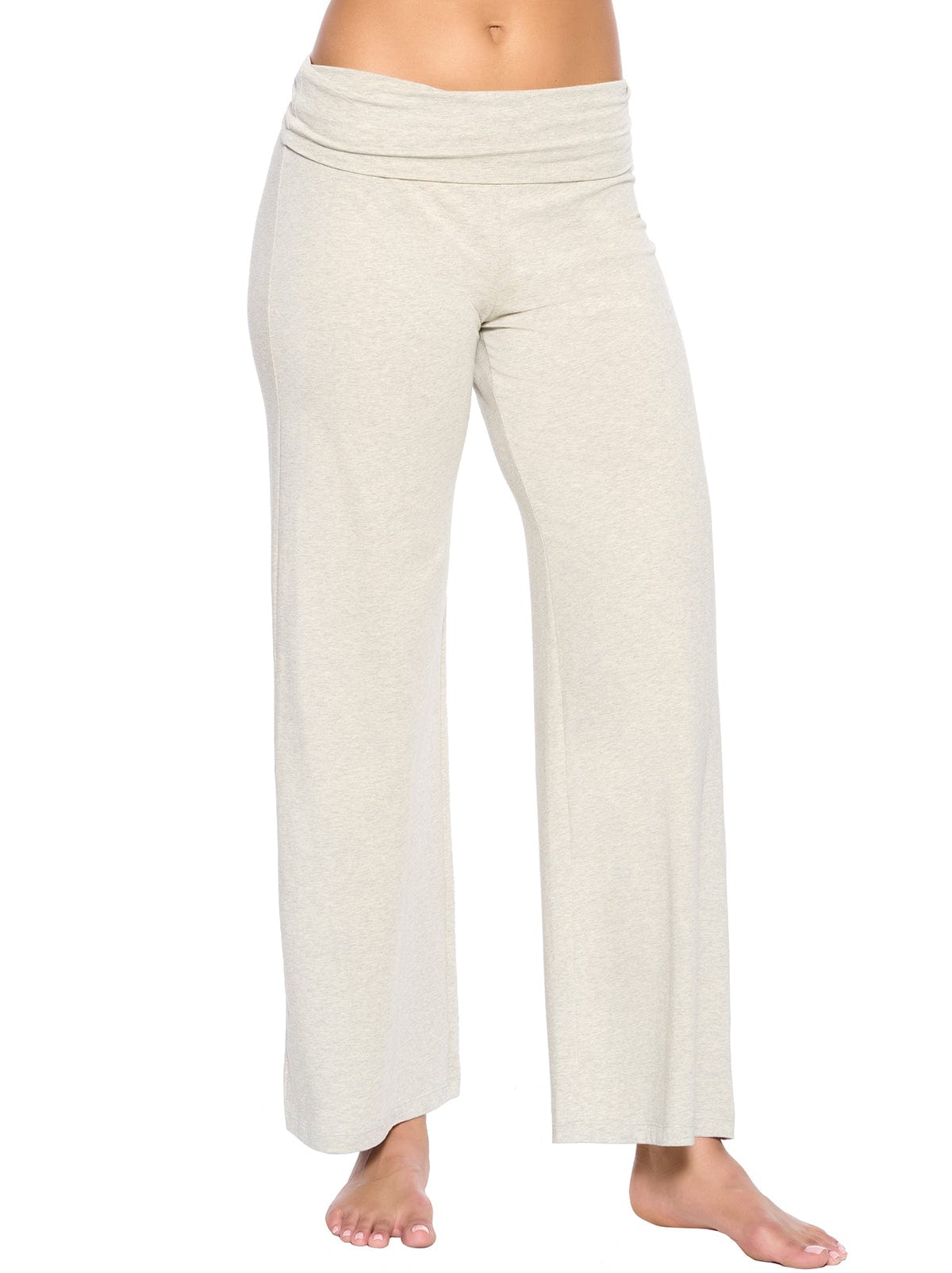 Organic Cotton Women's Drawstring Lounge Pants ( Natural