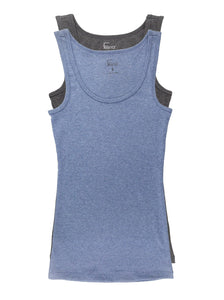Cotton Ribbed Tank Top 2-Pack