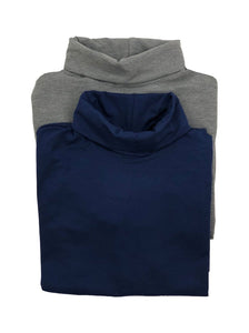 turtleneck color-gray navy