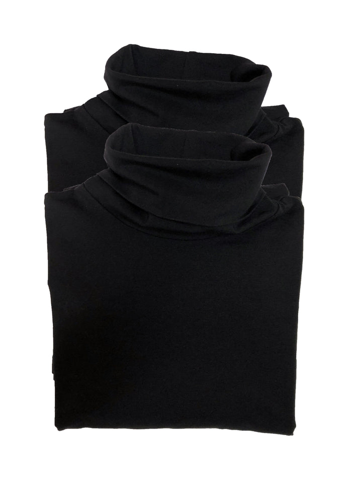 Long Sleeve Turtleneck 2-Pack color-black