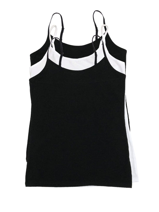Cotton Modal Stretch Camisole 3-Pack