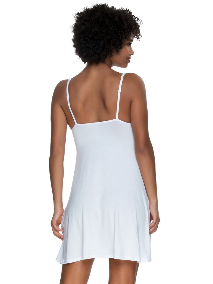 Silky Soft Chemise w/ Lace