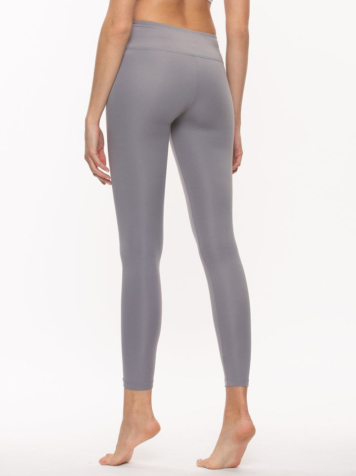sueded legging color-quicksilver zebra