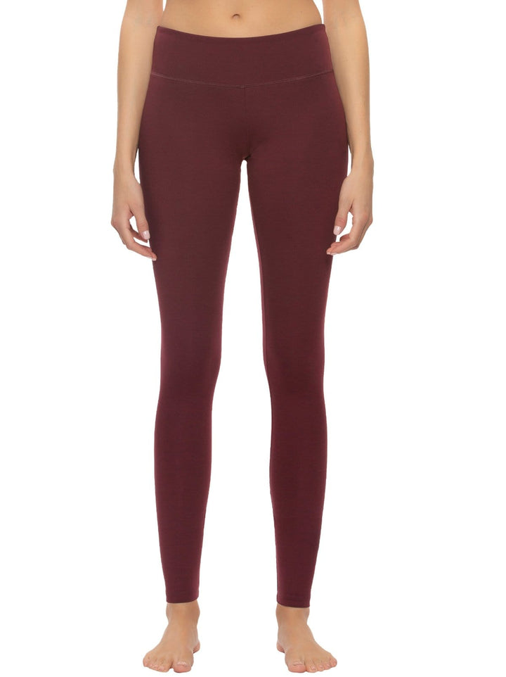 sueded legging color-wild wine