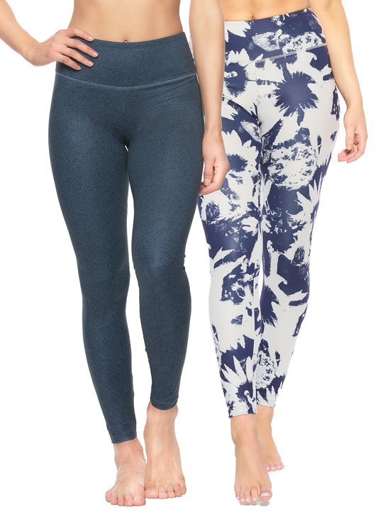 Sueded Athletic Leggings 2-Pack
