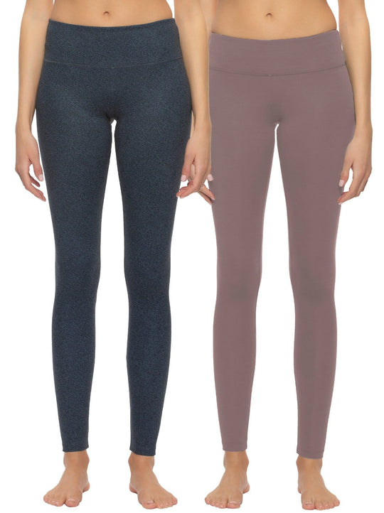 Sueded Athletic Leggings 2-Pack