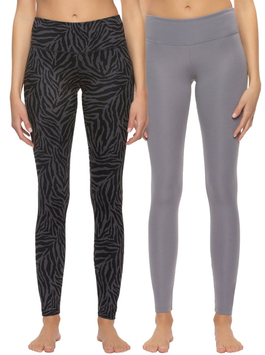Sueded Athletic Leggings 2-Pack