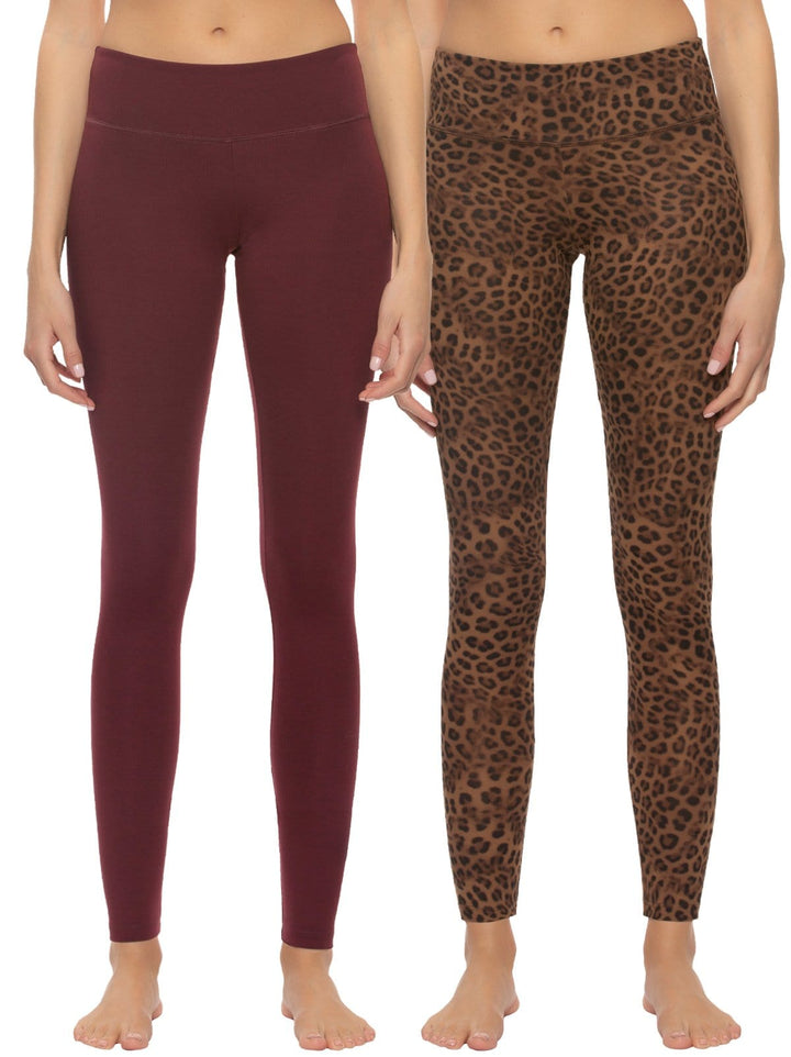 sueded legging color-wild wine