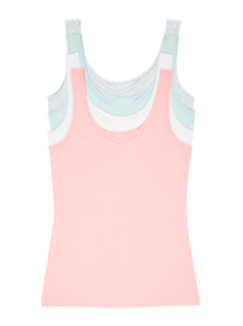 Cotton Modal Reversible Tank Top 4-Pack