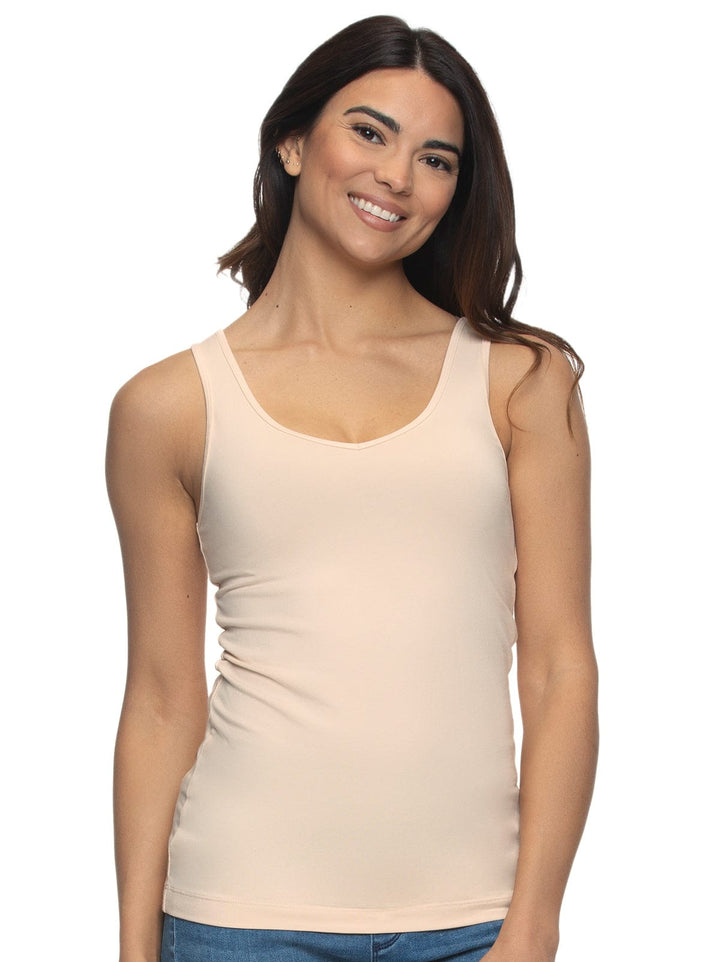 Cotton Modal Reversible Tank Top 4-Pack