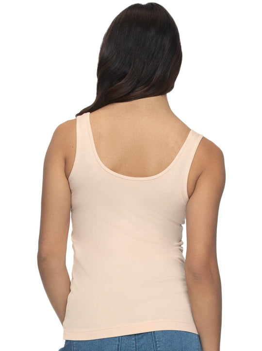 Cotton Modal Reversible Tank Top 4-Pack