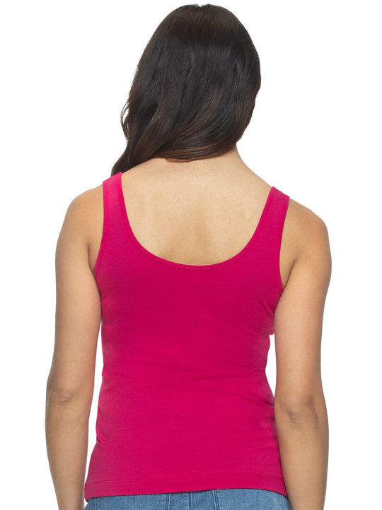 Cotton Modal Reversible Tank Top 4-Pack