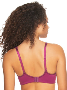 Amaranth Unlined Minimizer Bra