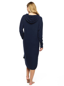 Victoria Hoodie Lounger color navy