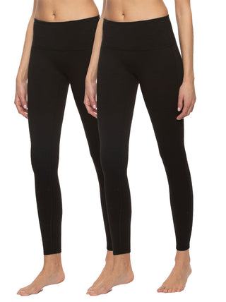 High-Waisted Legging 2-Pack w/ Hidden Pockets