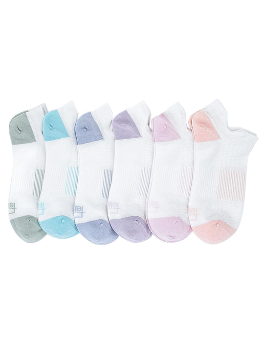 Low Cut Socks 6-Pack