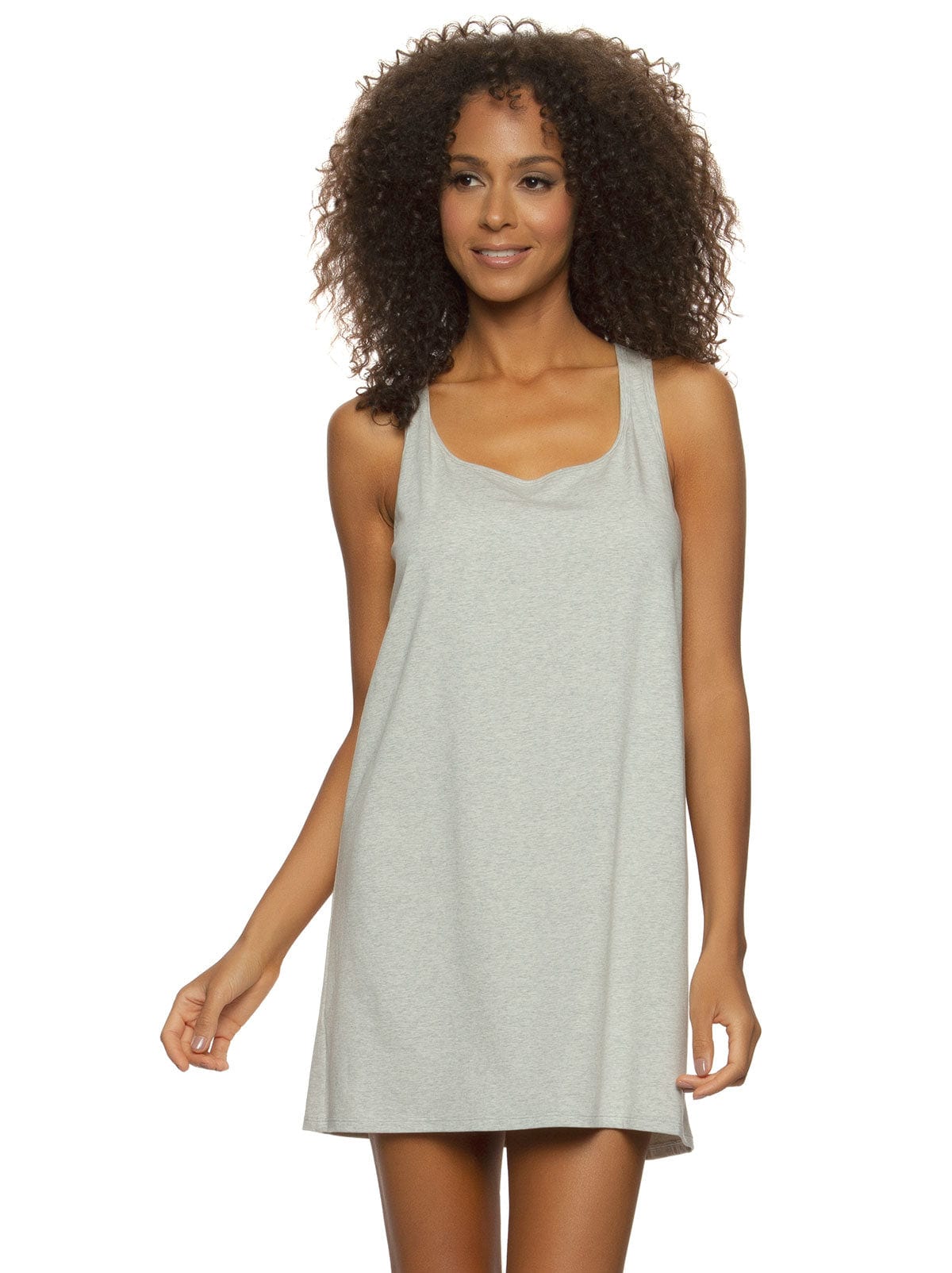 Organic Cotton Stretch Racerback Chemise