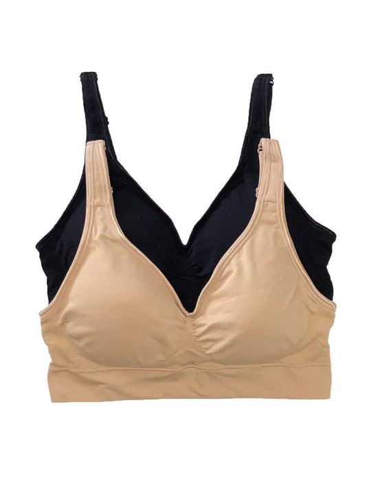 Seamless Light Support Bralette 2-Pack